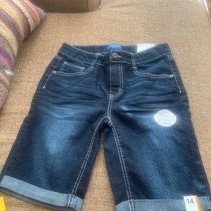 Arizona girls denim shorts size 14